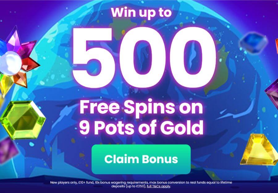 Luckstars UK welcome offer