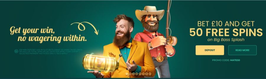 LuckyMate UK Welcome offer