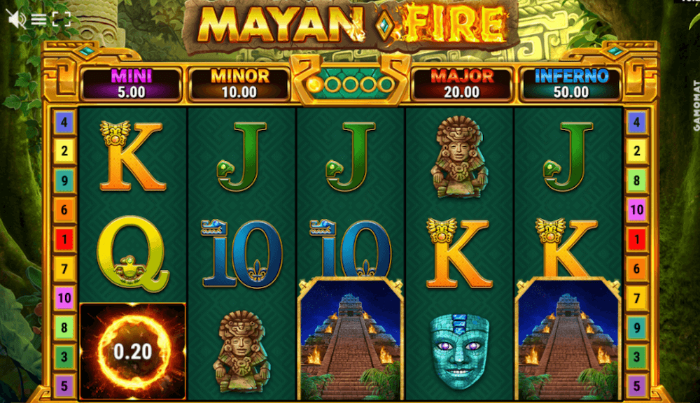 In Mayan Fire, you'll go on a thrilling journey.