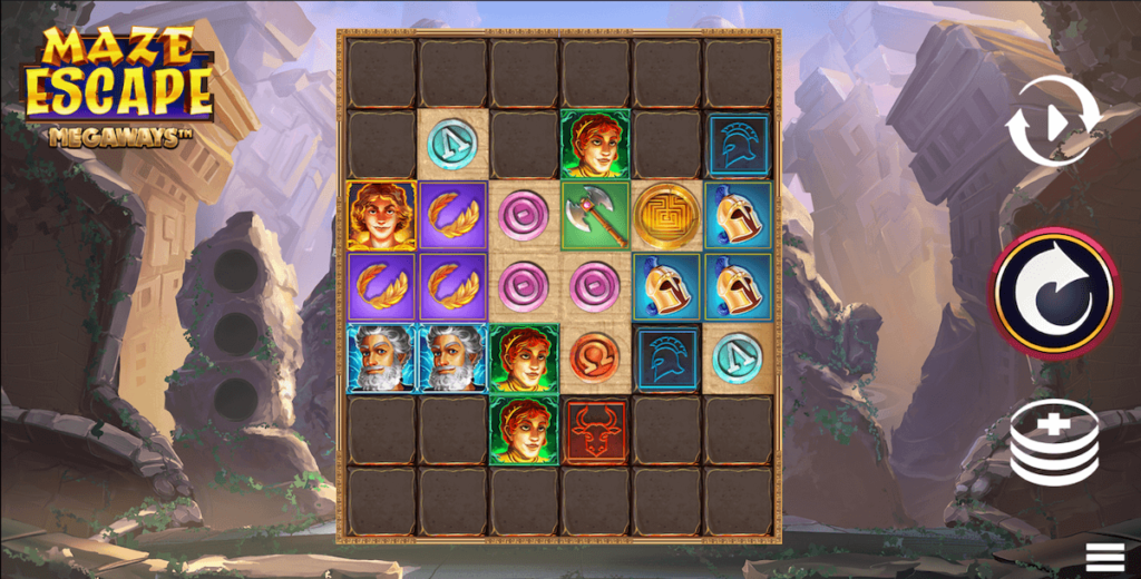 Maze Escape Megaways, Fantasma Games, online slots, UK Casinos