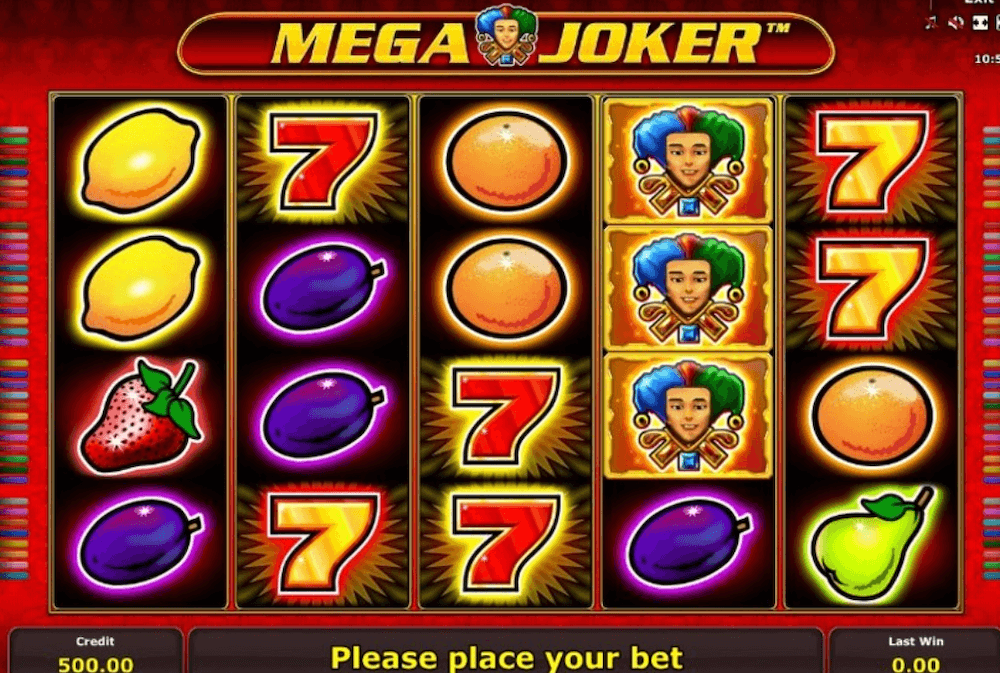 1. Mega Joker (NetEnt) - 99% RTP (if you bet the max)