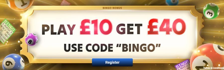 Mega Riches UK bingo welcome offer