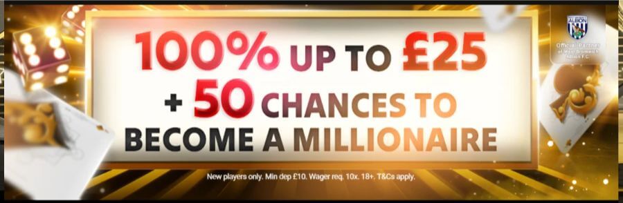 Mega Riches uk welcome offer