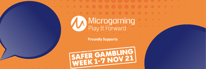 Microgaming shows dedication to Responsible Gambling by donating to RG charities