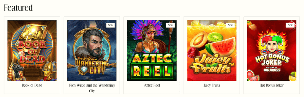 Play online slots at Mr Rex