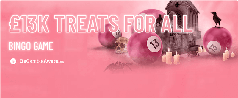 Pink Casino Halloween Promo