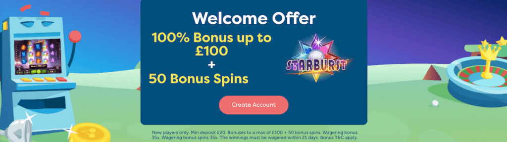 PlayFrank welcome bonus offer UK