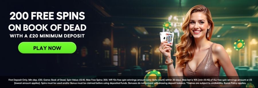 PlayKasino uk welcome offer