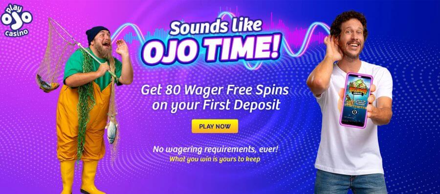 PlayOJO welcome bonus UK