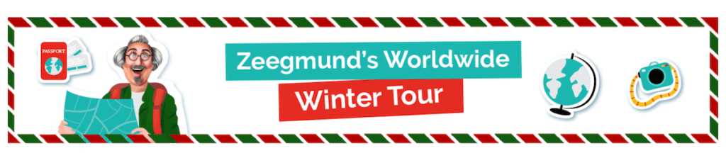 Playzee Zeegmunds worldwide winter tour promo