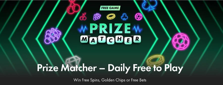 Prize Matcher at Bet365