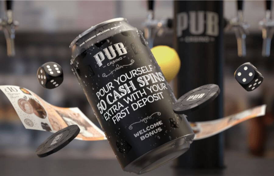 Pub Casino uk welcome offer