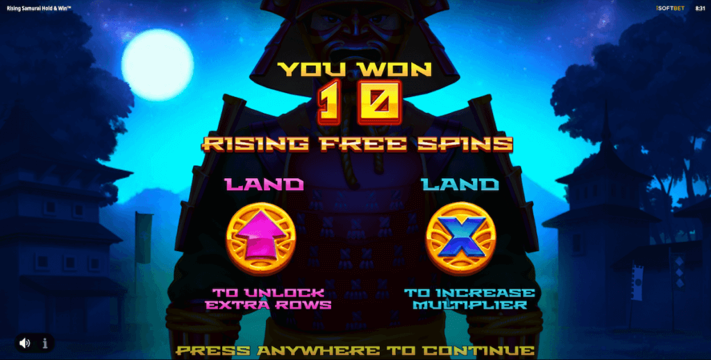 Free Spins Bonus Game