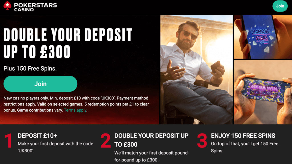 Pokerstars bonus banner