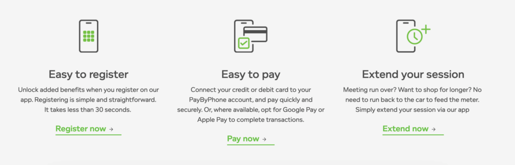 How to register with Paybyphone
