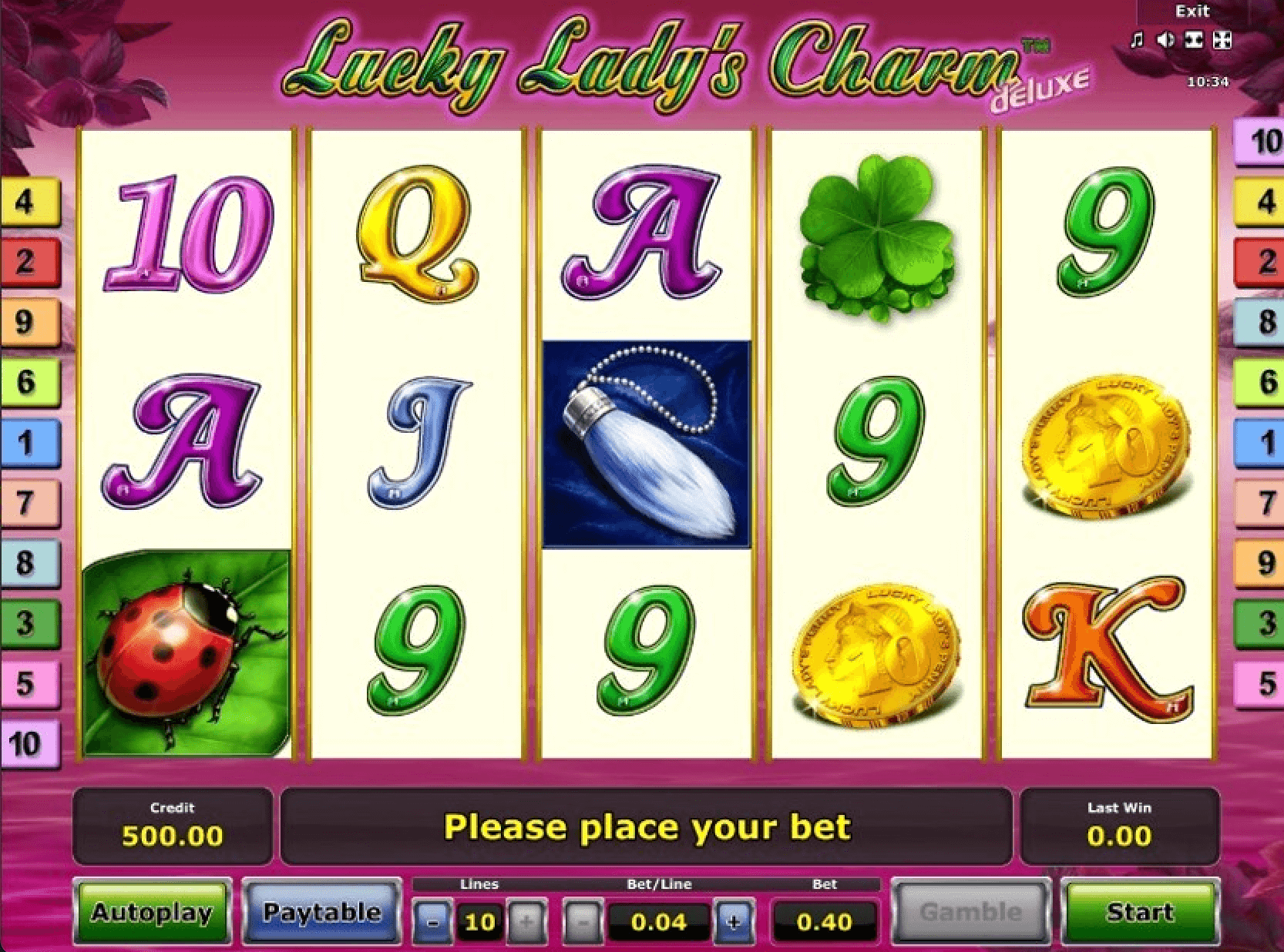 Lucky Lady's Charm Deluxe