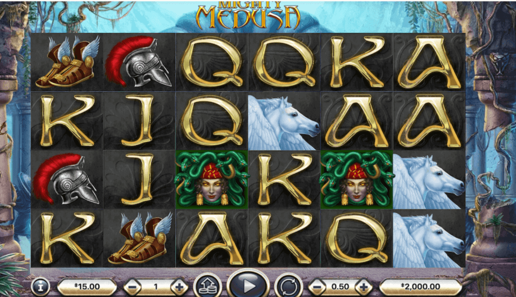 Mighty Medusa online slot game uk