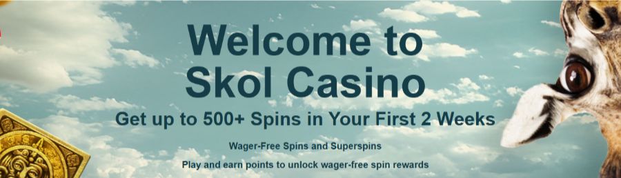 Skol Casino uk welcome offer