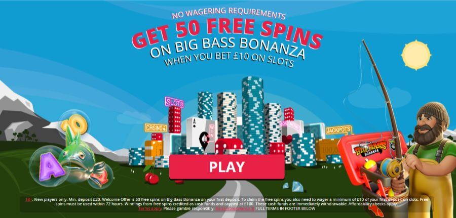 Spinland welcome bonus uk