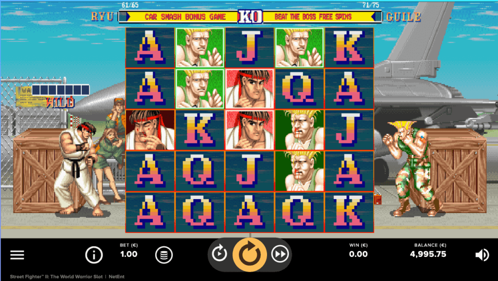 Street Fighter 2: The World Warrior slot
