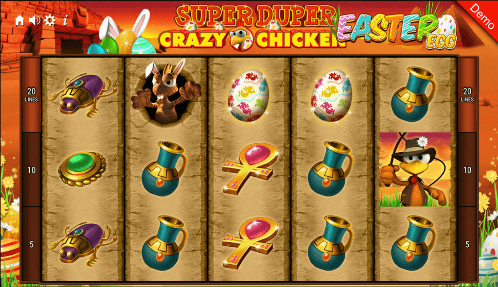 Super Duper Crazy Chicken Easter - Slot