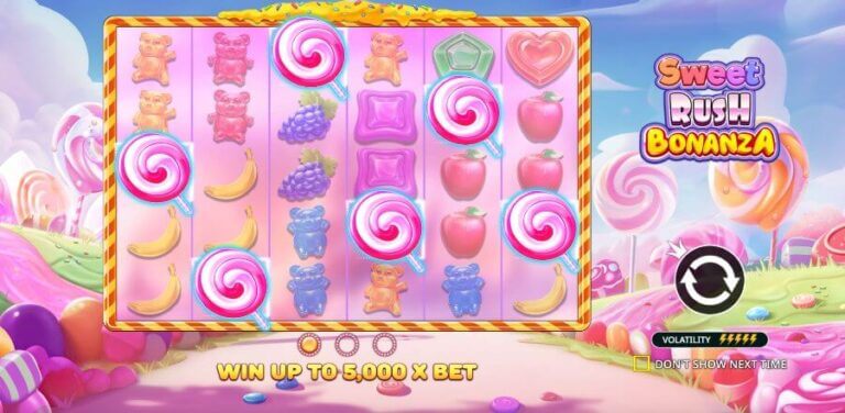 Sweet Rush Bonanza Review UK | Max Win Up To 5,000x