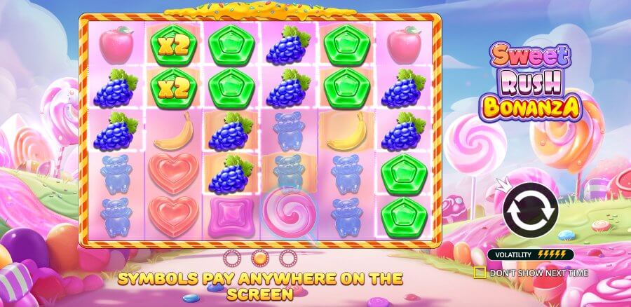 Sweet Rush Bonanza slot UK