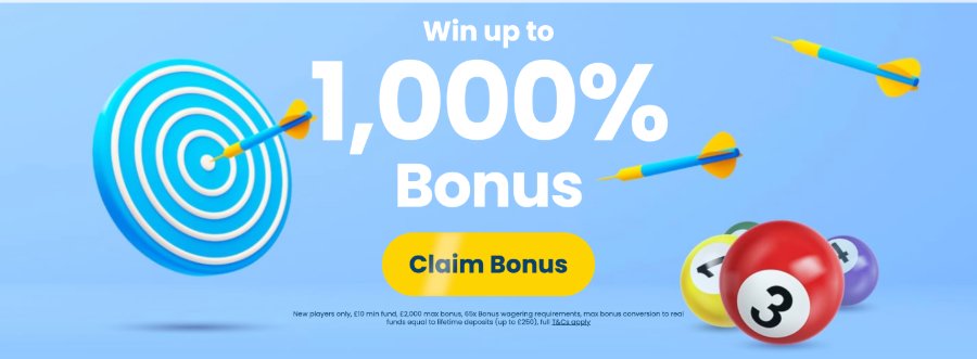 Target Slots casino welcome offer UK