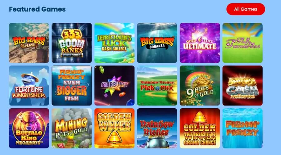 Target Slots Casino games UK