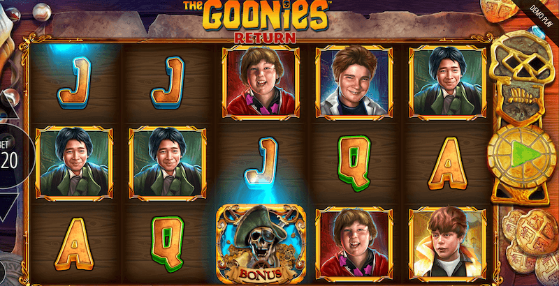 The Goonies Return Blueprint Gaming