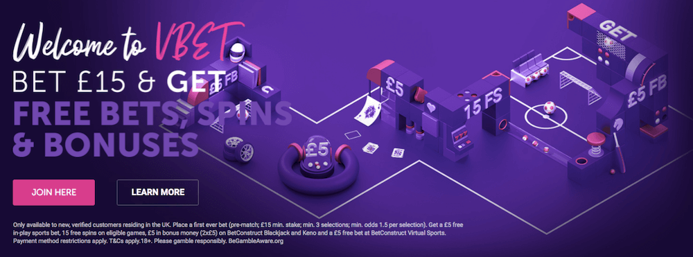 vbet casino bonus uk