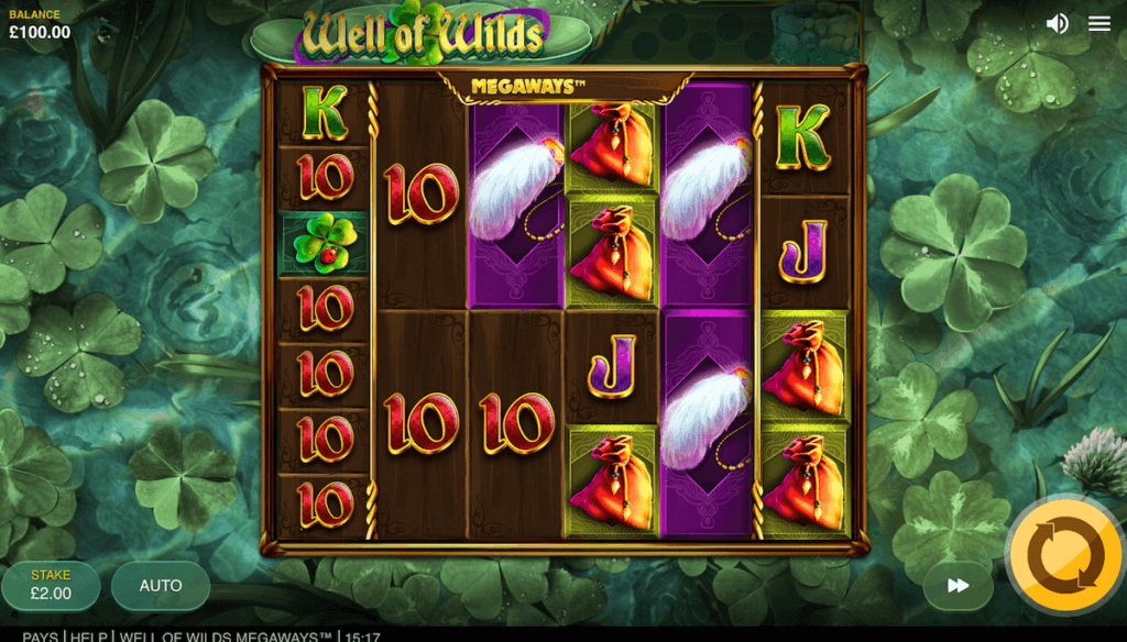 Well of Wilds Megaways online UK slot St PAtricks Day