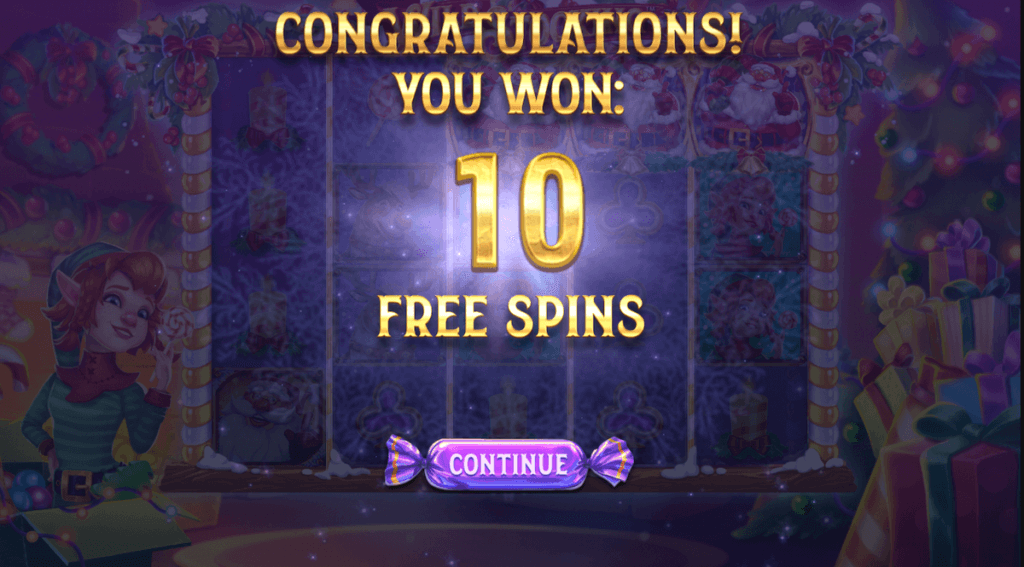 Wild Stocking Free Spins