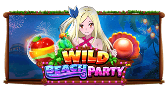 Wild Beach Party game title card