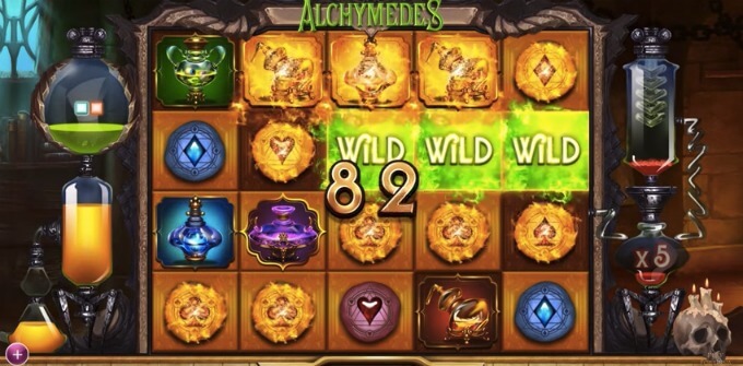 Play Alchymedes slot at Unibet Casino