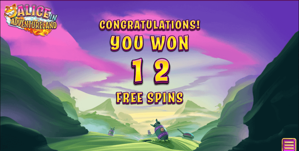 12 Free Spins