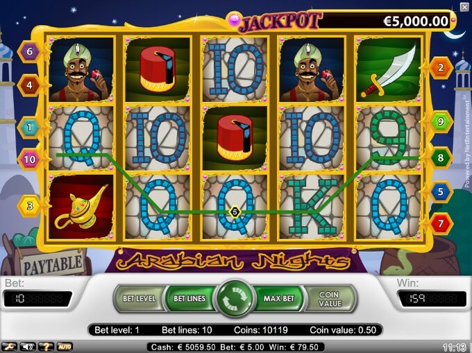 Play Arabian Nights slot at Betsafe Casino Play Arabian Nights slot at Betsafe Casino