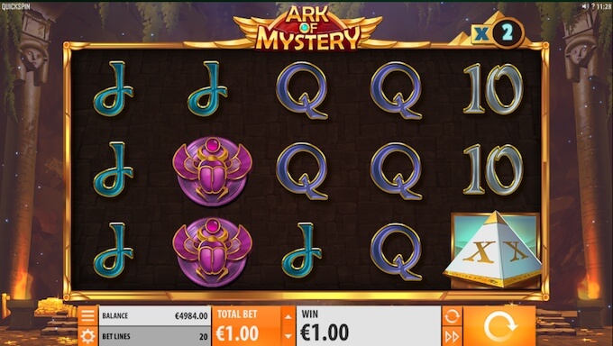 Ark of Mystery slot multiplier booster