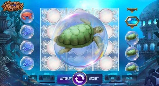 Play Secrets of Atlantis slot at Rizk casino Play Secrets of Atlantis slot at Rizk casino
