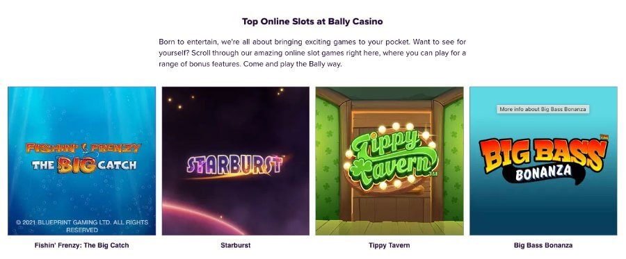 Bally Casino slots