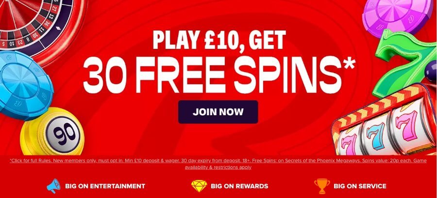 Bally Casino welcome offer