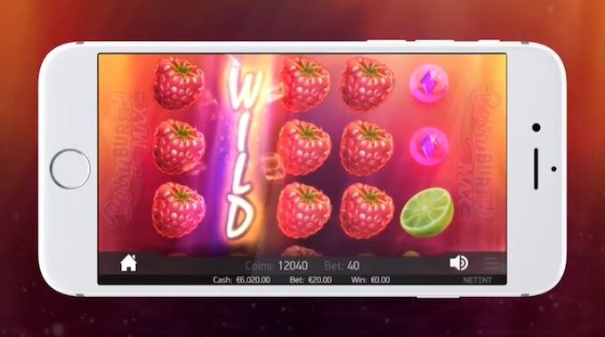 Berryburst MAX slot by NetEnt