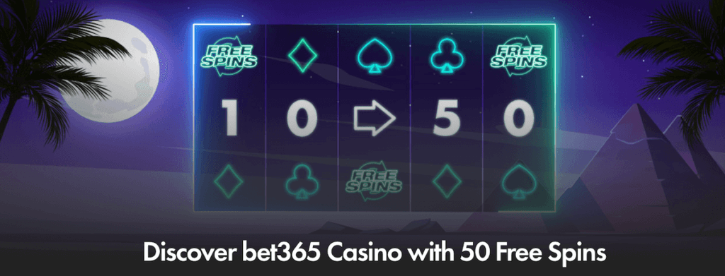 bet365 free spins bonus welcome banner