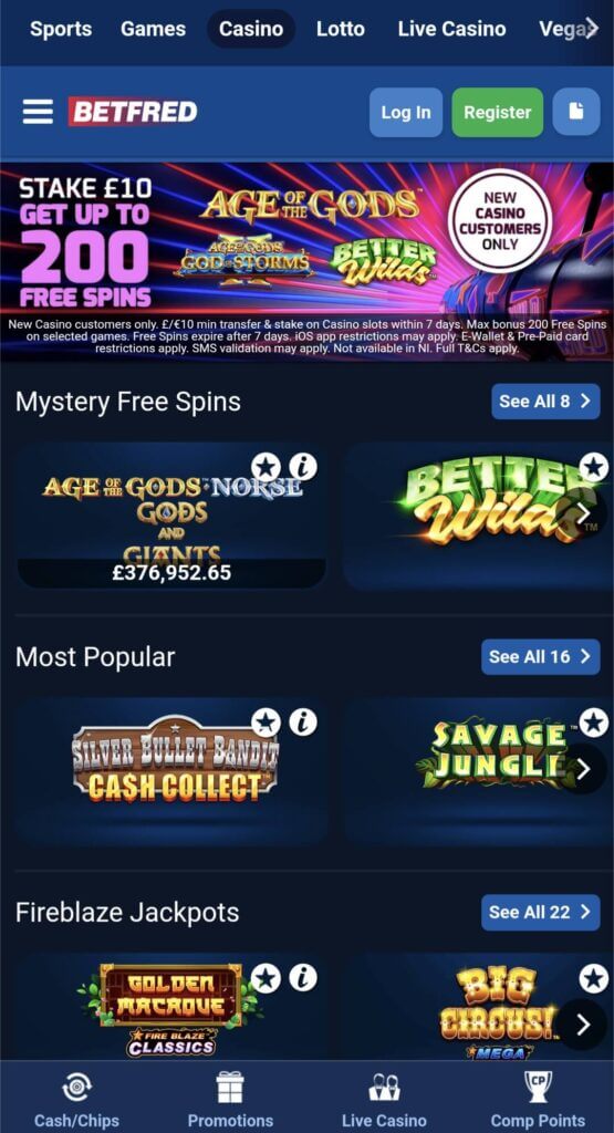 Betfred mobile