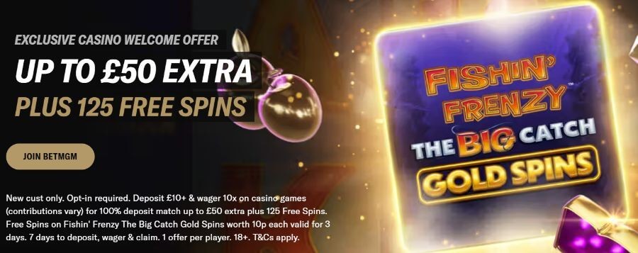 BetMGM UK exclusive welcome offer