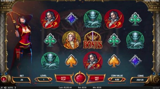 Blood Suckers 2 slot features Blood Suckers 2 slot features