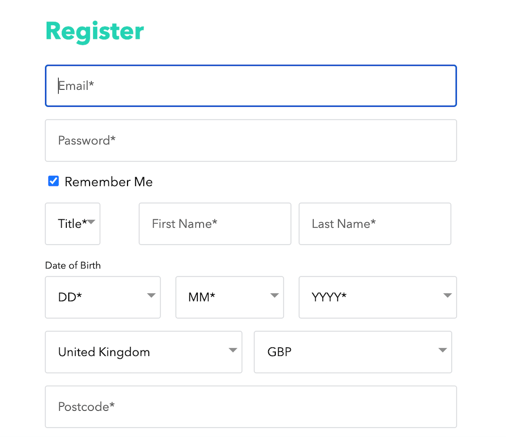 Bonzo Spins Registration