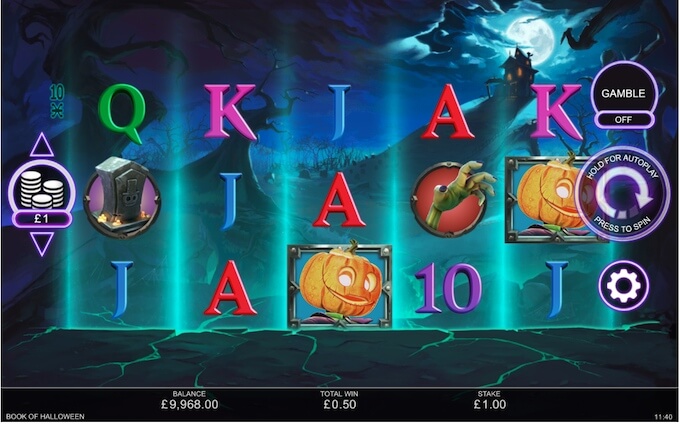 Book of Halloween Slot review 