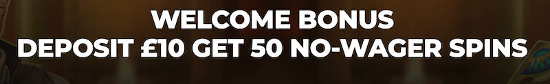 50 wager-free spins 