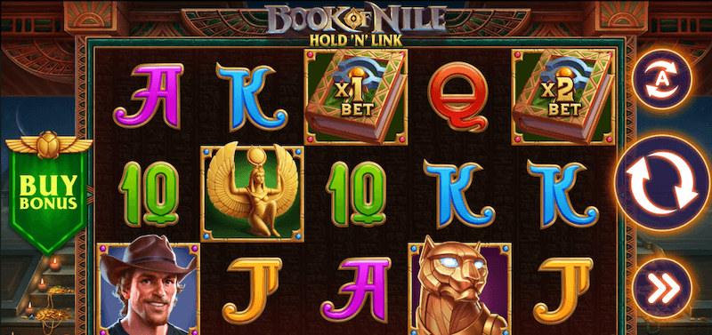 Book of Nile: Hold 'n' Link slot